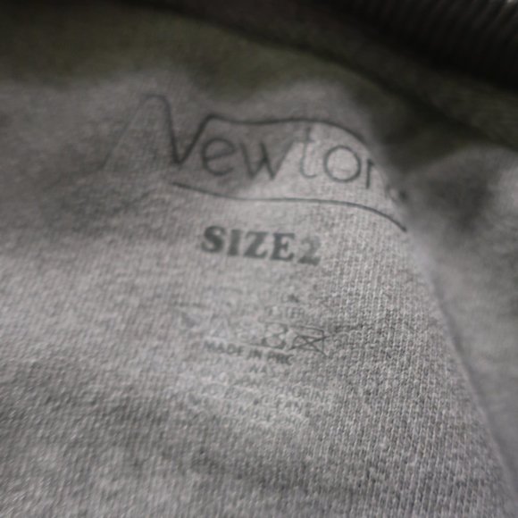 Womens Newtone Gray Yellow Crew Smiley Face NYC Sweatshirt  2 US/L-XL * - Picture 8 of 8